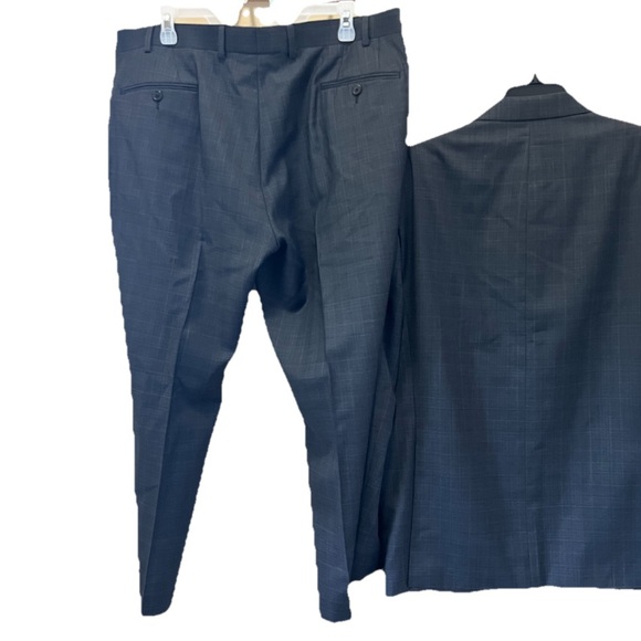 Lauren Ralph Lauren Men's Gray Wool Blend Size 44R Suit Coat 38 x 30 Suit Pants - Picture 2 of 11